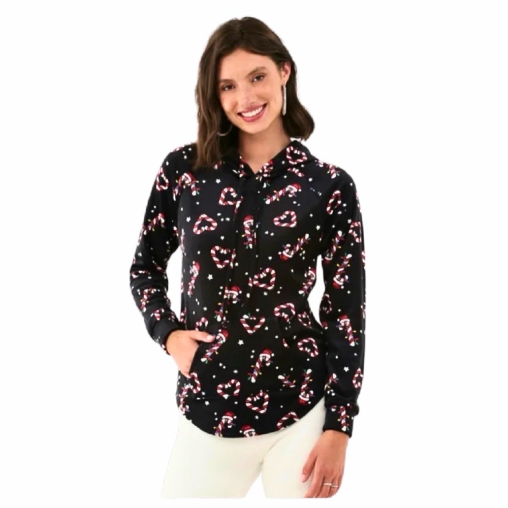 No Boundaries Christmas Plush Pull-Over